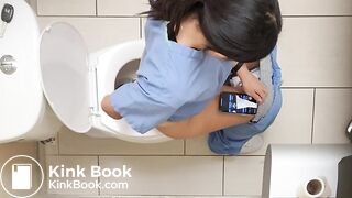 Nurse taking a dump at work, ScatKings.com Scat Porn 9 ScatKings.com Scat Porn